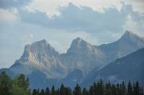 Montanhas do Banff National Park, em Alberta, no Canadá